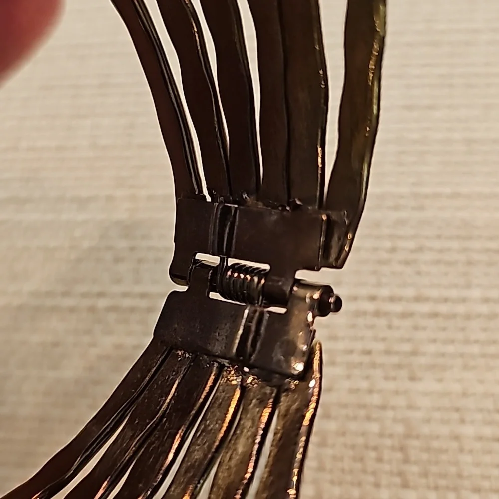 Dark copper/bronze color 